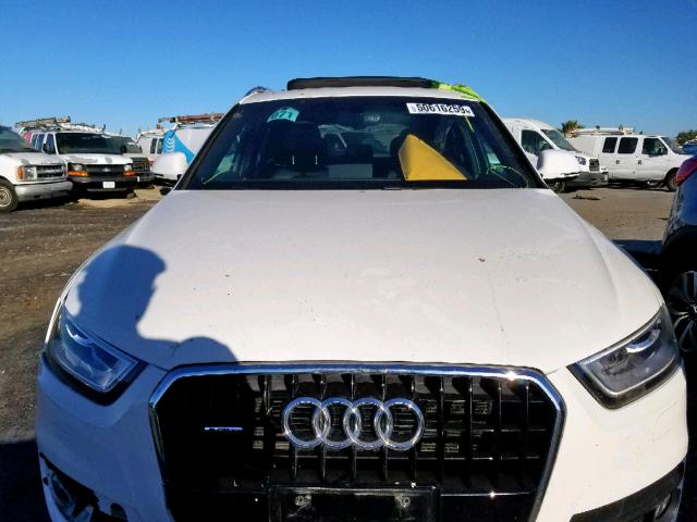 WA1EFCFS5FR003876 - 2015 AUDI Q3 PREMIUM WHITE photo 9