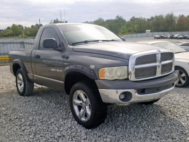 1D7HU16DX4J105691 - 2004 DODGE RAM 1500 S GRAY photo 1