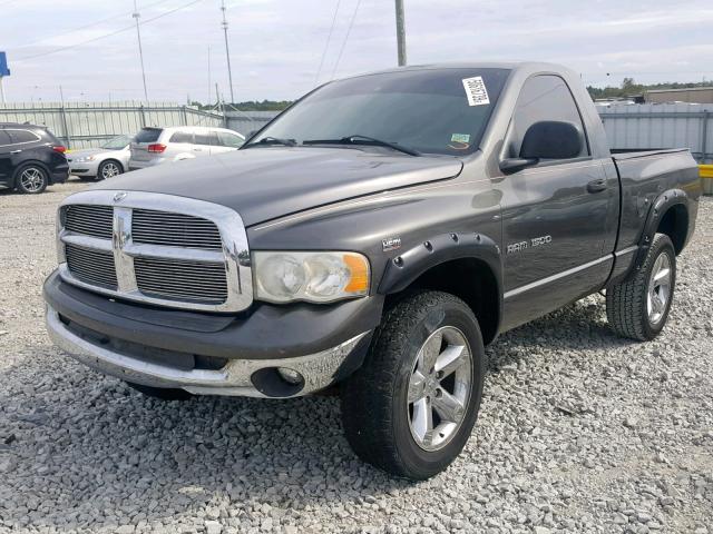 1D7HU16DX4J105691 - 2004 DODGE RAM 1500 S GRAY photo 2