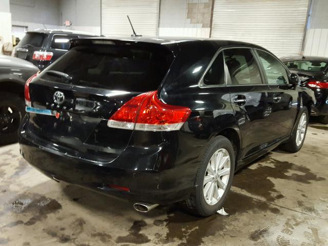 4T3ZA3BB2AU029212 - 2010 TOYOTA VENZA BASE BLACK photo 4