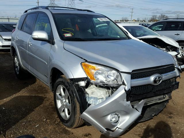 2T3DK4DV7BW038316 - 2011 TOYOTA RAV4 LIMIT SILVER photo 1