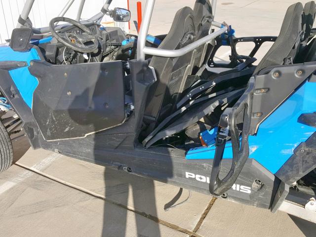 3NSVFE925JF944562 - 2018 POLARIS RZR XP 4 T BLUE photo 12