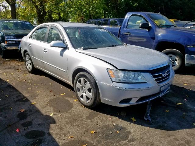 5NPET46C69H479272 - 2009 HYUNDAI SONATA GLS SILVER photo 1