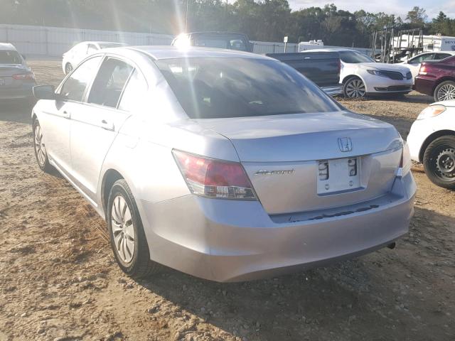 1HGCP26398A050442 - 2008 HONDA ACCORD SILVER photo 3