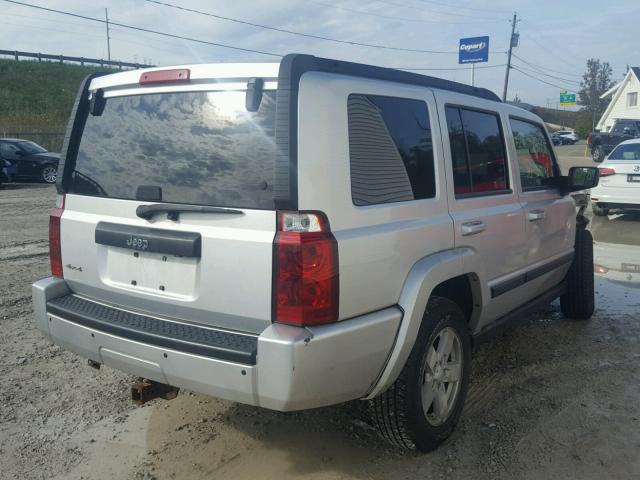 1J8HG48K88C248091 - 2008 JEEP COMMANDER Gümüş foto 4