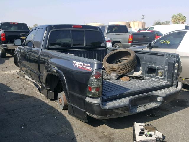 5TETU22N46Z245589 - 2006 TOYOTA TACOMA X-R BLACK photo 3