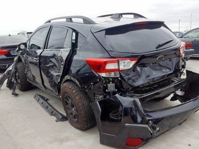 JF2GTAMC6J8326857 - 2018 SUBARU CROSSTREK BLACK photo 3