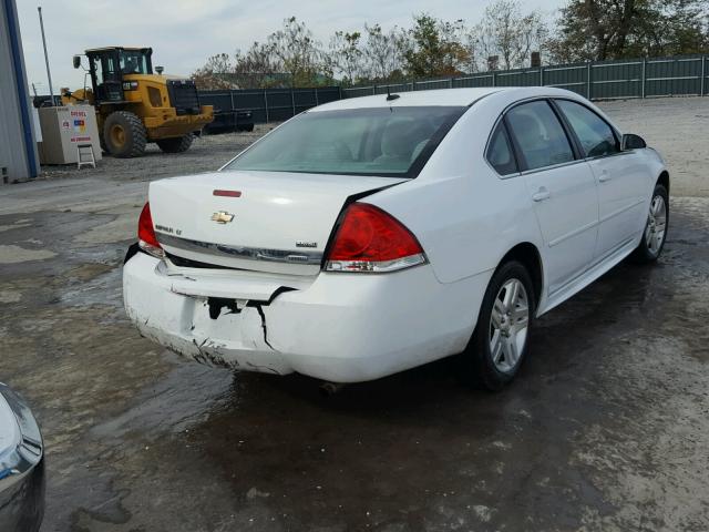 2G1WB5E38E1109685 - 2014 CHEVROLET IMPALA LIM WHITE photo 4