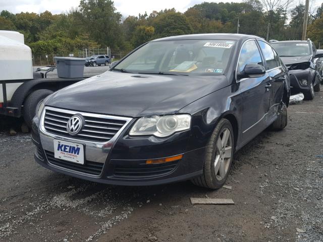 WVWAK73C78P116831 - 2008 VOLKSWAGEN PASSAT KOM BLACK photo 2