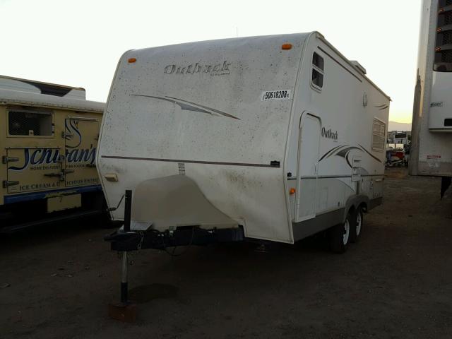 4YDT21R267B451351 - 2007 KEYSTONE OUTBACK WHITE photo 2