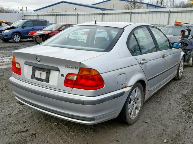 WBAAM333XXKC62137 - 1999 BMW 323I SILVER photo 4