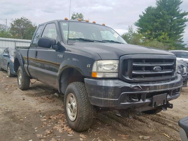 1FTNX21L12EA93705 - 2002 FORD F250 SUPER BLACK photo 1