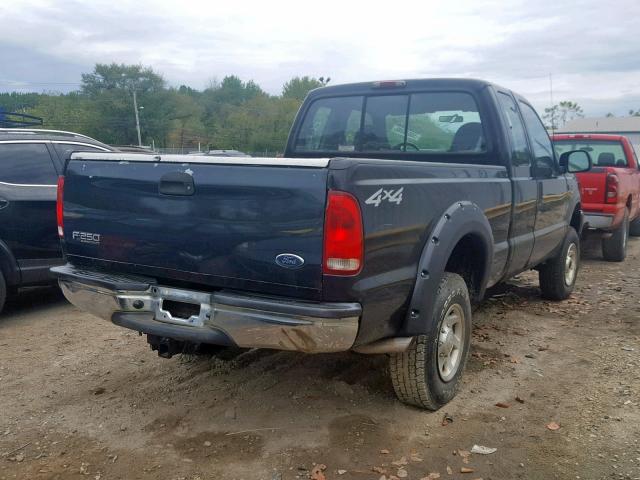 1FTNX21L12EA93705 - 2002 FORD F250 SUPER BLACK photo 4