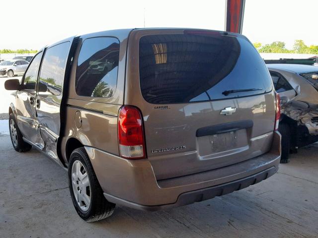 1GNDV23L46D114774 - 2006 CHEVROLET UPLANDER L 棕色 照片 3