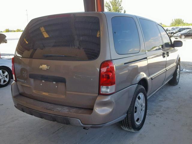 1GNDV23L46D114774 - 2006 CHEVROLET UPLANDER L 棕色 照片 4