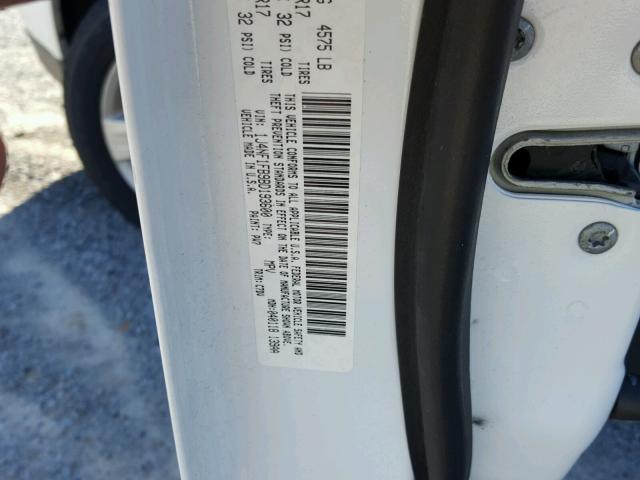 1J4NF1FB9BD193600 - 2011 JEEP COMPASS SP 白色 照片 10