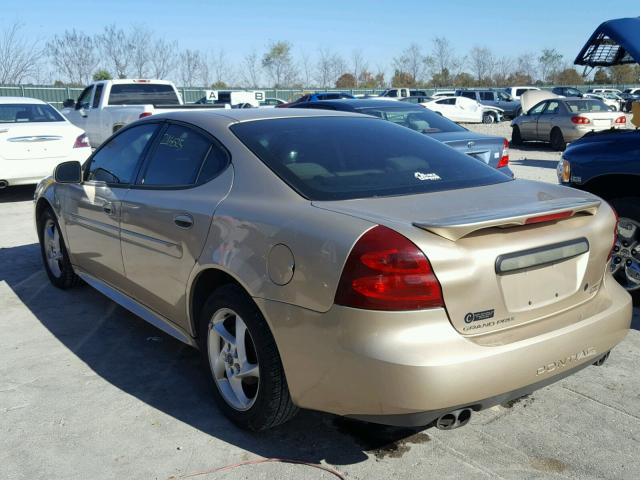 2G2WR524041188482 - 2004 PONTIAC GRAND PRIX ოქროსფერი ფოტო 3