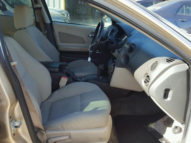 2G2WR524041188482 - 2004 PONTIAC GRAND PRIX ოქროსფერი ფოტო 5