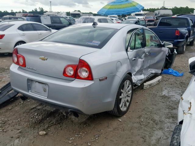 1G1ZG5E71CF295447 - 2012 CHEVROLET MALIBU LTZ ვერცხლისფერი ფოტო 4