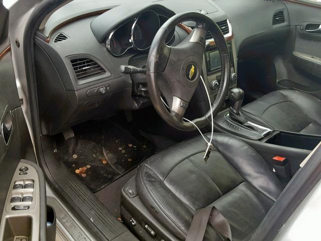 1G1ZG5E71CF295447 - 2012 CHEVROLET MALIBU LTZ ვერცხლისფერი ფოტო 5