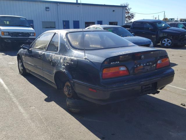 JH4KA8271RC000260 - 1994 ACURA LEGEND LS BLACK photo 3