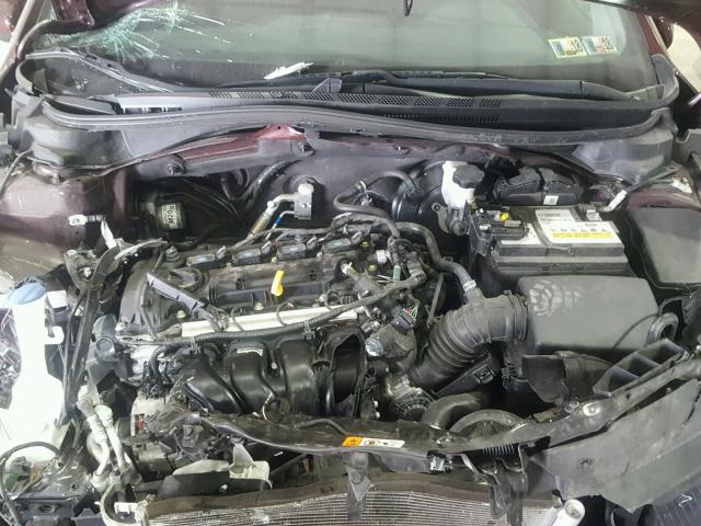 3KPFK4A74HE158366 - 2017 KIA FORTE LX PURPLE photo 7