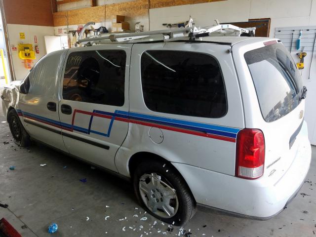 1GBDV13118D150088 - 2008 CHEVROLET UPLANDER I WHITE photo 3