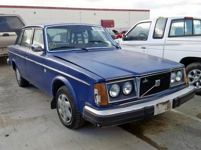 VC24445L1339158 - 1978 VOLVO 244 BLUE photo 1