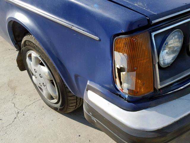 VC24445L1339158 - 1978 VOLVO 244 BLUE photo 9