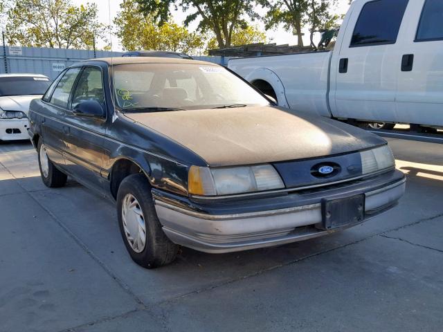 1FACP50U9MA164636 - 1991 FORD TAURUS L BLACK photo 1