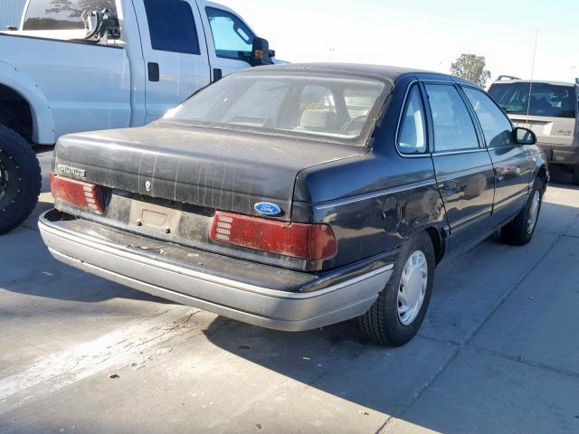 1FACP50U9MA164636 - 1991 FORD TAURUS L BLACK photo 4