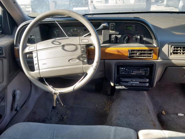 1FACP50U9MA164636 - 1991 FORD TAURUS L BLACK photo 9