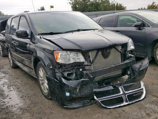 2C4RDGBG5GR331252 - 2016 DODGE GRAND CARA BLACK photo 1