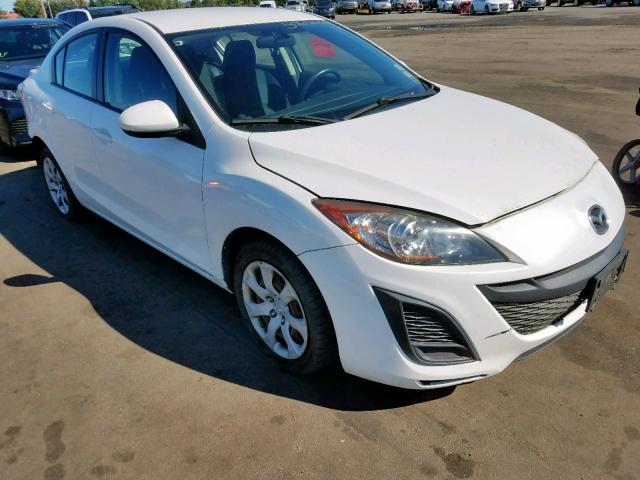 JM1BL1UG9B1464673 - 2011 MAZDA 3 I WHITE photo 1