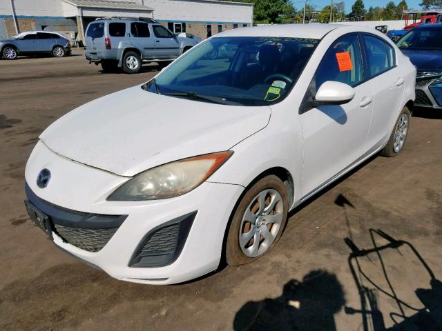 JM1BL1UG9B1464673 - 2011 MAZDA 3 I WHITE photo 2