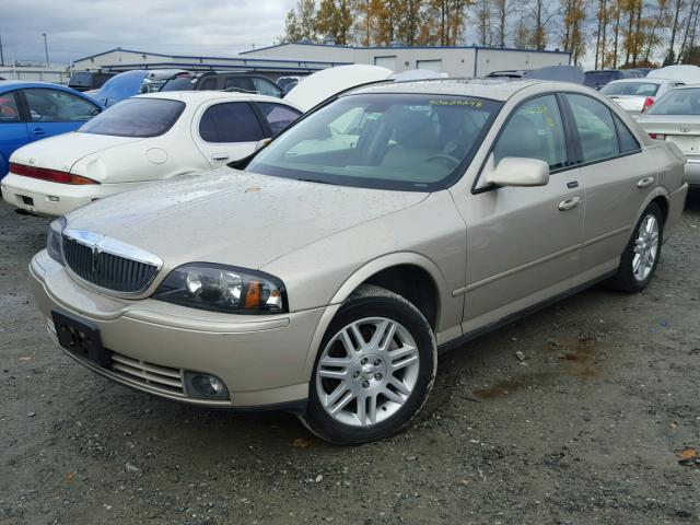 1LNHM87AX4Y600418 - 2004 LINCOLN LS GOLD photo 2