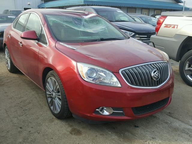 1G4PS5SK3D4250881 - 2013 BUICK VERANO RED photo 1