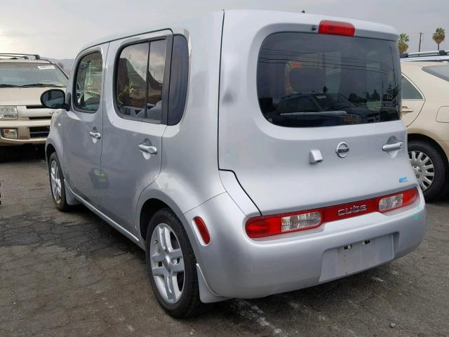 JN8AZ2KR5DT302877 - 2013 NISSAN CUBE S SILVER photo 3