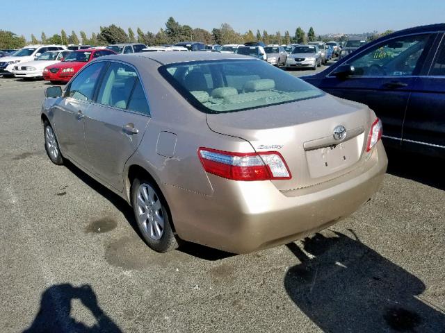 4T1BB46K87U027139 - 2007 TOYOTA CAMRY NEW BEIGE photo 3