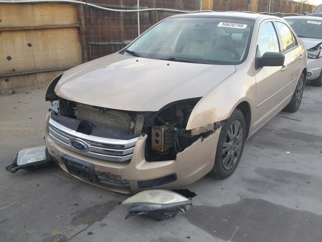 3FAFP06Z96R123046 - 2006 FORD FUSION S GOLD photo 2