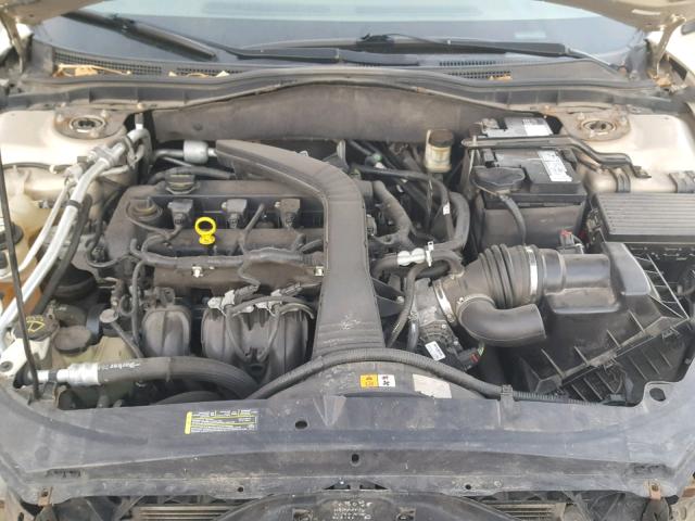 3FAFP06Z96R123046 - 2006 FORD FUSION S GOLD photo 7