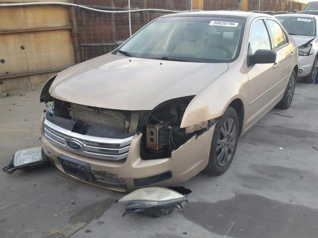 3FAFP06Z96R123046 - 2006 FORD FUSION S GOLD photo 9