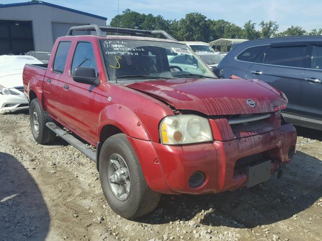 1N6ED27T93C470761 - 2003 NISSAN FRONTIER C RED photo 1