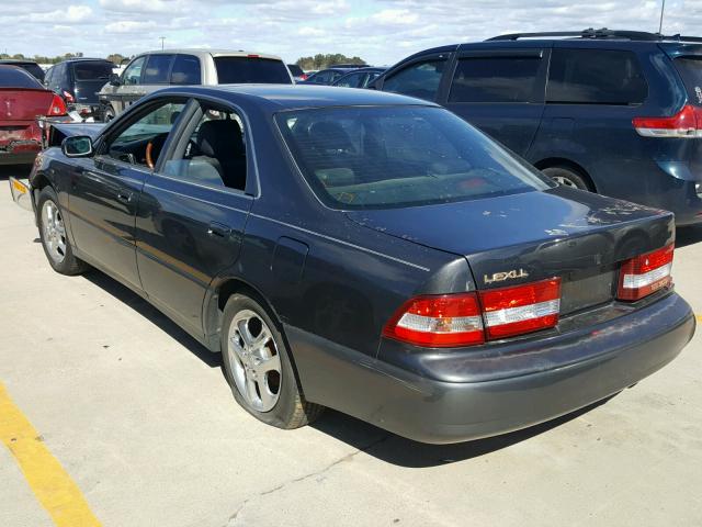 JT8BF28G515107617 - 2001 LEXUS ES 300 GRAY photo 3