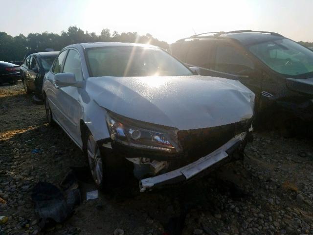 1HGCR2F82FA012697 - 2015 HONDA ACCORD EXL WHITE photo 1