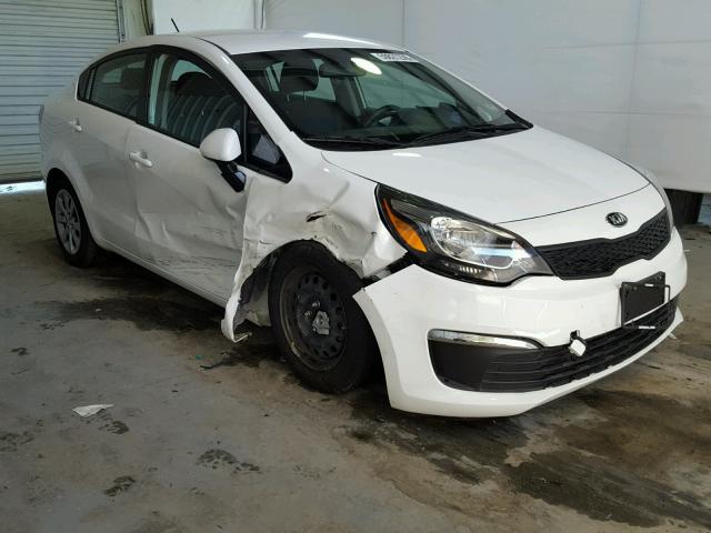 KNADM4A33H6118720 - 2017 KIA RIO LX WHITE photo 1