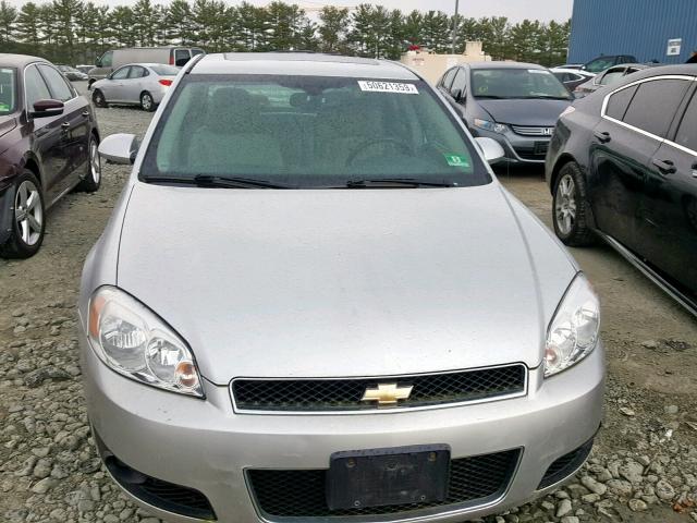 2G1WC5E30C1181426 - 2012 CHEVROLET IMPALA LTZ GRAY photo 9