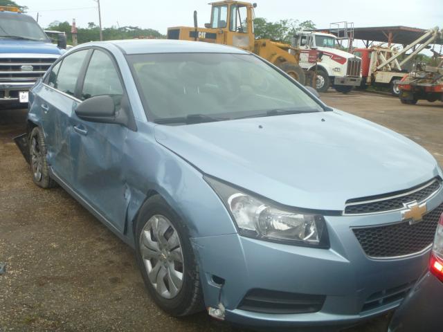 1G1PD5SH6C7211243 - 2012 CHEVROLET CRUZE LS BLUE photo 1