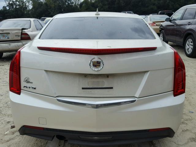 1G6AA5RA0E0161999 - 2014 CADILLAC ATS WHITE photo 9