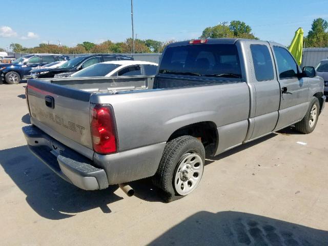 1GCEC19X77Z134271 - 2007 CHEVROLET SILVERADO SILVER photo 4